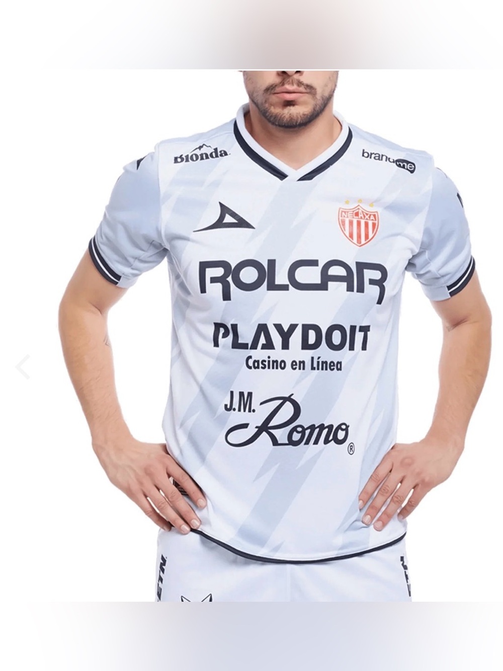Pirma Necaxa Away 24/25 Jersey White Medium  NWT